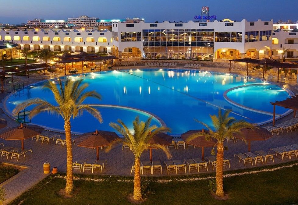 Golden 5 Sapphire Suites Hotel Hurghada Exteriör bild