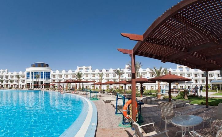 Golden 5 Sapphire Suites Hotel Hurghada Exteriör bild