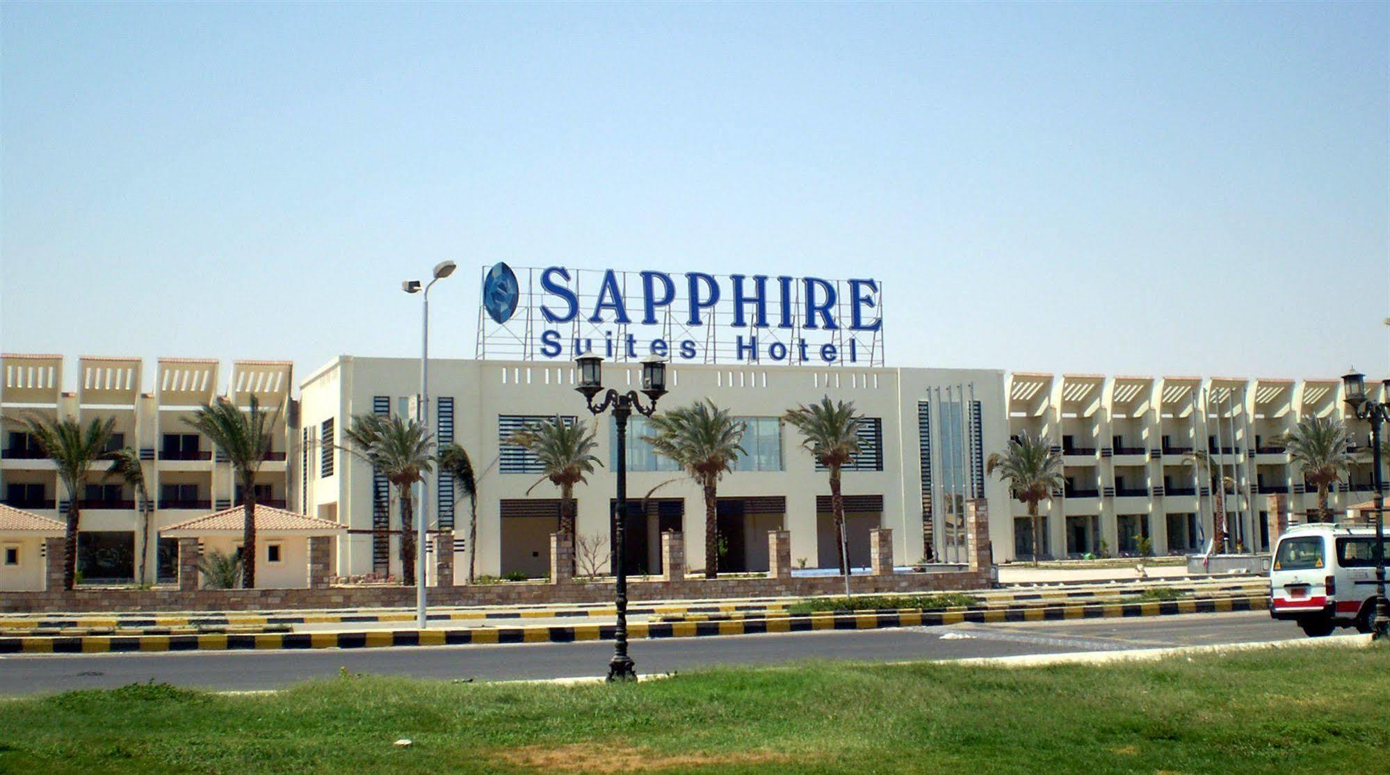 Golden 5 Sapphire Suites Hotel Hurghada Exteriör bild
