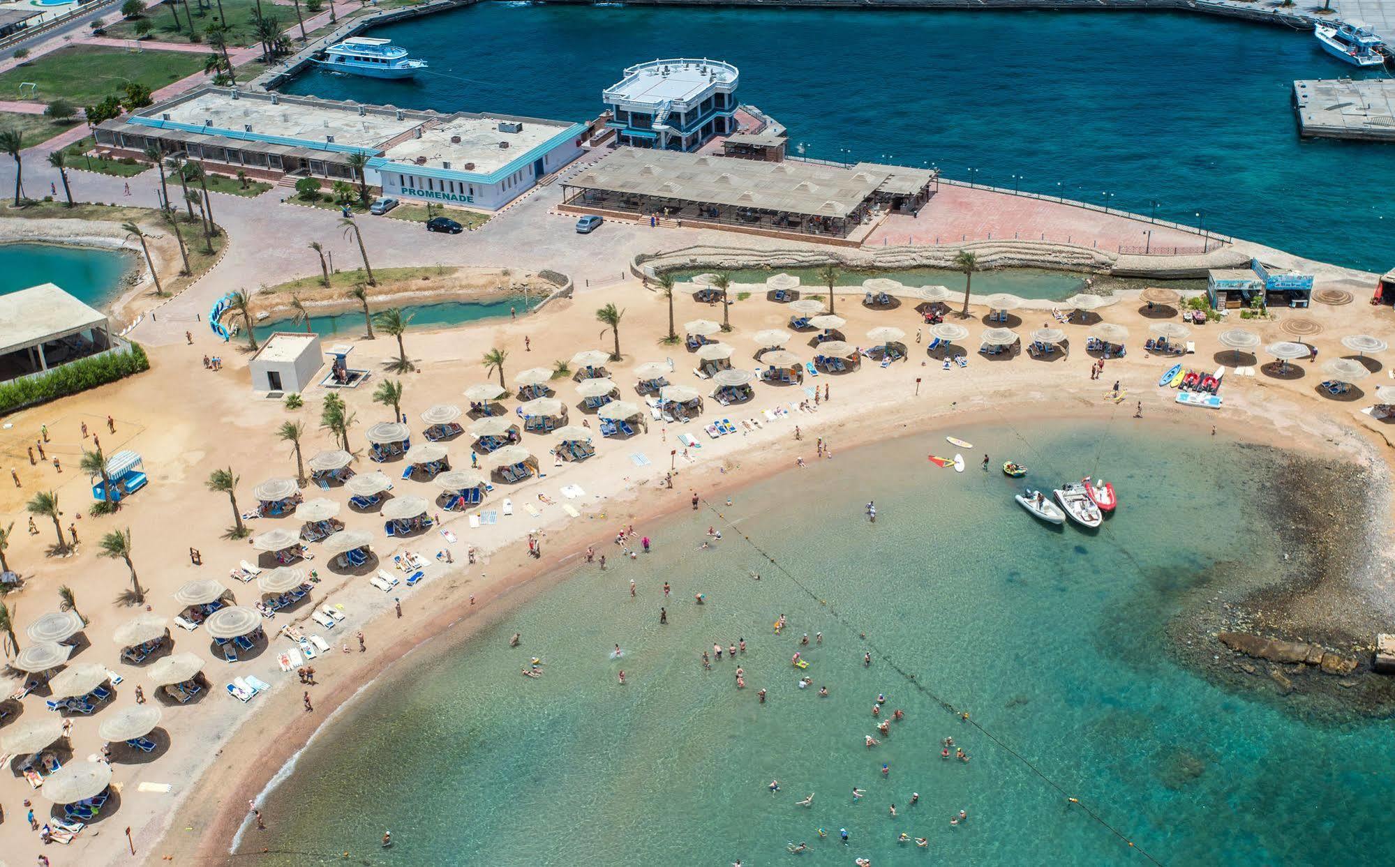 Golden 5 Sapphire Suites Hotel Hurghada Exteriör bild