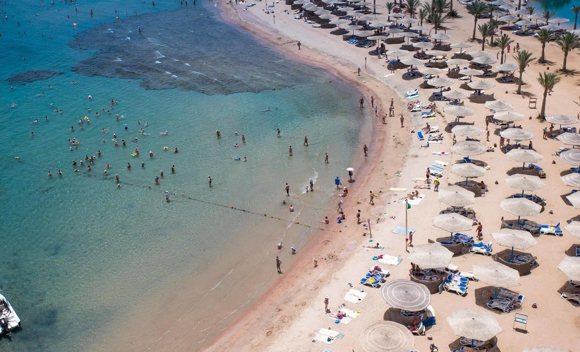 Golden 5 Sapphire Suites Hotel Hurghada Exteriör bild