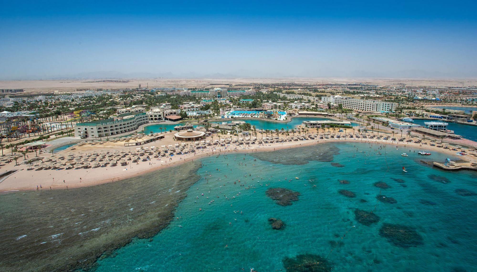 Golden 5 Sapphire Suites Hotel Hurghada Exteriör bild