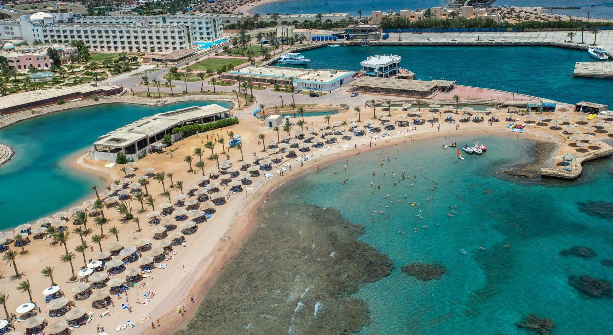 Golden 5 Sapphire Suites Hotel Hurghada Exteriör bild